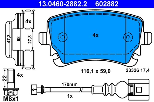 Ate 0460 2882 serie - ate,