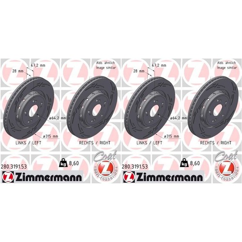 Dischi freno zimmermann - freno,