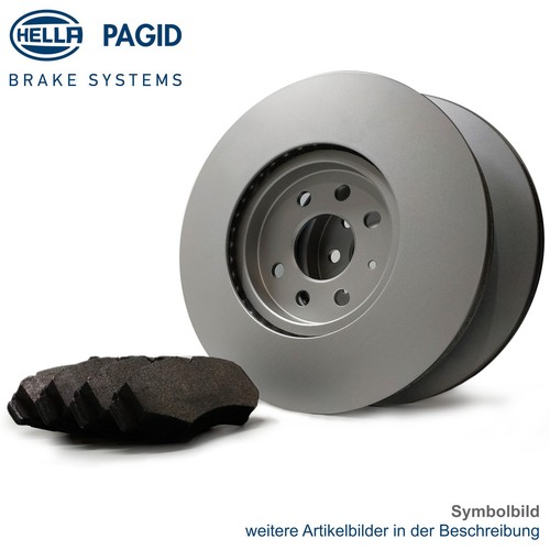 Set dischi freno hella pagid - dischi,