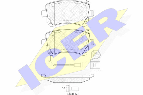 181674 203 icer kit - kit, pastiglie